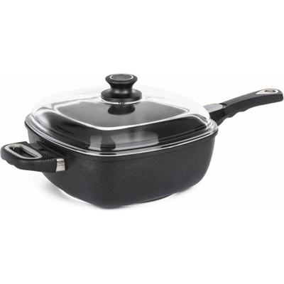 G21 Hlboká panvica G21 Cook 26 cm s pokrievkou a odnímateľnou rukoväťou 63425196