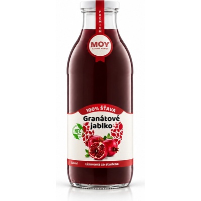 Moy 100% šťava Granátové jablko 0,5 l