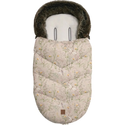 KikkaBoo zimný Luxury Secret Garden Beige