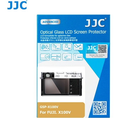 JJC ochrana LCD GSP-X100V ochranné sklo na LCD pro FUJI. X100VI, X100V, X100, X100S, X100T,X100F, X-T4, X-E4, X-M5 – Hledejceny.cz