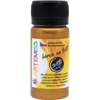 ARTEMISS Farba na textil 93 zlatá 250 g