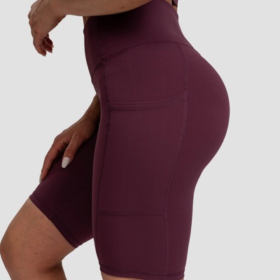 GymBeam Dámske Biker Eggplant