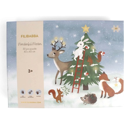 FILIBABBA FILIBABBA WONDERFUL WINTER FOREST FRIENDS 30KS 45X45