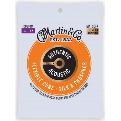 Martin Authentic Acoustic Flexible Core Silk & Phosphor Custom