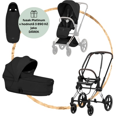 Cybex Kombinovaný Priam Style Chrome Sepia Black 2026