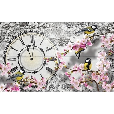 Preinterier FT4572 Fototapeta na stenu Hodiny vlies 104cm x 70cm