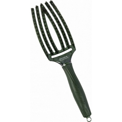 Olivia Garden kartáč na vlasy Fingerbrush Combo Midnight Desert Green Emerald tmavě zelený – Hledejceny.cz