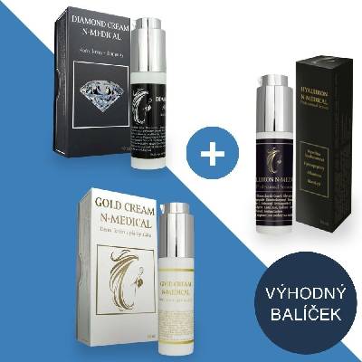 N-Medical výhodná sada pro komplexní péči o pleť 3x50 ml