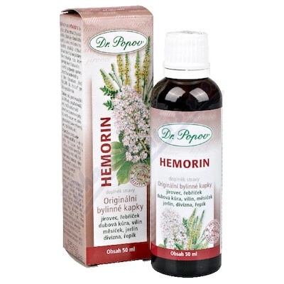 Dr.Popov Kapky bylinné Hemorin 50 ml