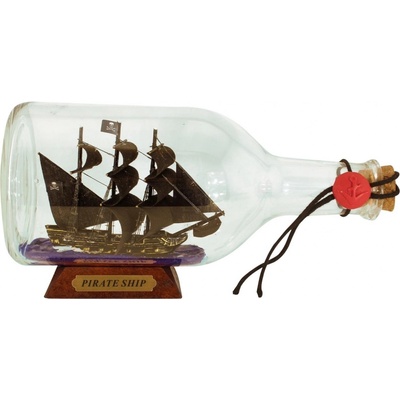 SEA Club Loď pirátská v láhvi 22 cm 4259 – Hledejceny.cz