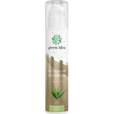 Green idea Aloe Vera mléko po opalování 200 ml – Hledejceny.cz
