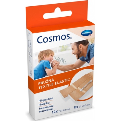 Cosmos Náplast pružná mix 20 ks