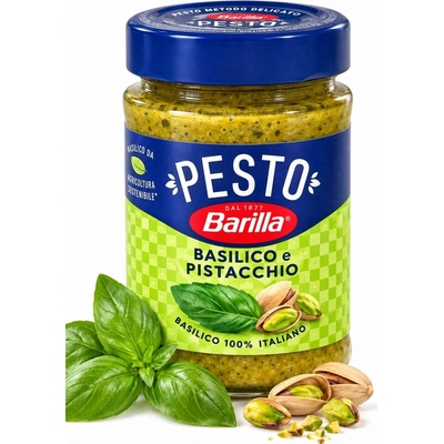 Barilla pesto bazalkové s pistáciemi 190 g