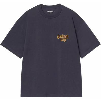 Carhartt WIP S/S Blackletter Dark Navy