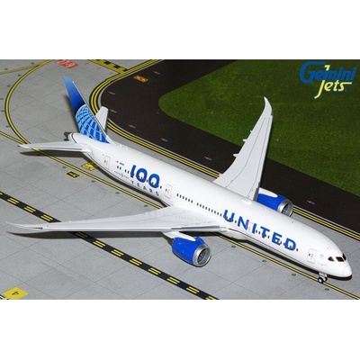Gemini B787-9 United Airlines 2019s Colors w. 100th Centennial sticker 1:200