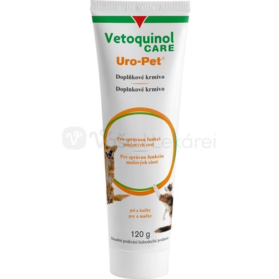 Vetoquinol CARE Uro-Pet 120 g gél pre psy a mačky