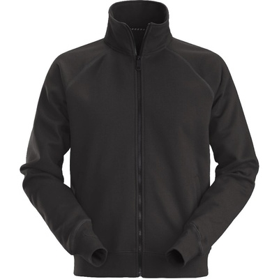 Snickers Workwear Mikina na zips čierna veľ. S