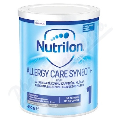 NUTRILON 1 ALLERGY CARE SYNEO+ POR PLV SOL 450G – Hledejceny.cz