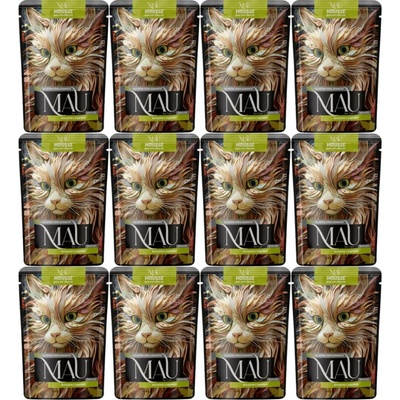 MAU Mousse Sterilised Zvěřina s borůvkami 12 x 85 g