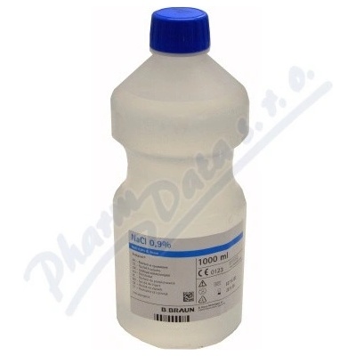 Ecotainer Nacl 0.9% šroub. uzávěr 1000 ml