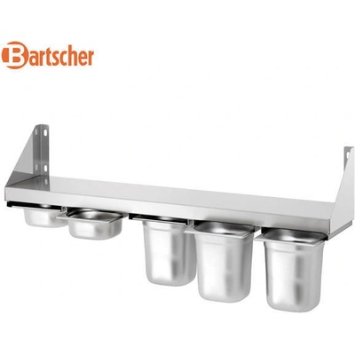 Bartscher Police na koření 5 x 1/6 GN na 5 x GN 1/6 1000 x 200 x 150 mm 50 kg