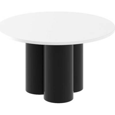 Hubertus design Okrúhly RAVEO MINI bielo čierna MAT alebo lesk Biela MAT čierna Biela MAT