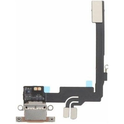 Apple iPhone 16 Pro - Nabíjací Konektor + Flex Kábel (Desert Titanium), Desert Titanium