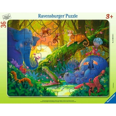 Ravensburger Západ slnka v džungli 36 dielov