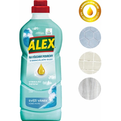 Alex čistič na všechny povrchy svěží vánek 1 l – Hledejceny.cz