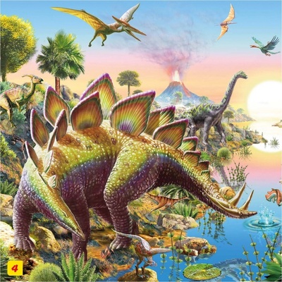 Dino Mini s figurkou dinosaura: Parasaurolophus 60 dílků