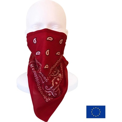 Lung Dragon paisley S-Shield nano s náhradními filtry červený
