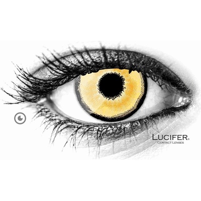 Lucifer Crazy čočky - nedioptrické - AQUAMAN YELLOW 2 čočky – Hledejceny.cz