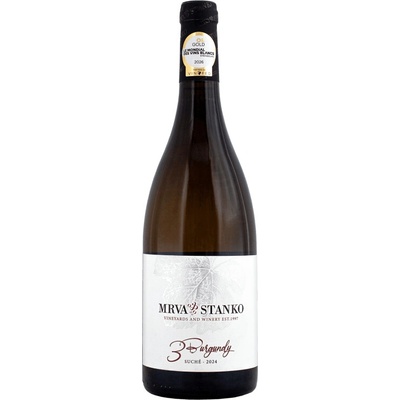 Mrva & Stanko 3 Burgundy Biele Suché 13,5% 0,75l (čistá fľaša)