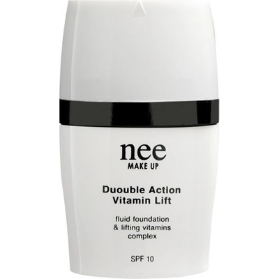 Nee make-up Double Action Vitamin Lift Fluid Foundation & Lifting Vitamins Complex tekutý make-up s liftingovým vitaminovým komplexem D1 30 ml