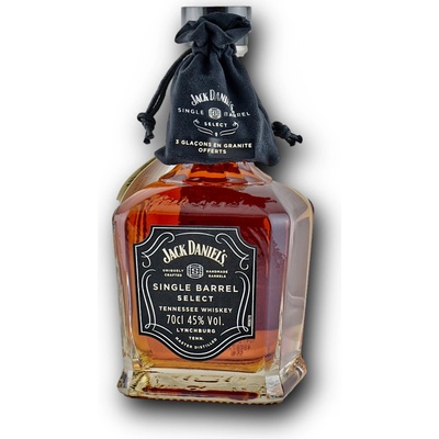 Jack Daniel's Single Barrel Select a Chladící Kameny 45% 0,7 l (holá láhev)