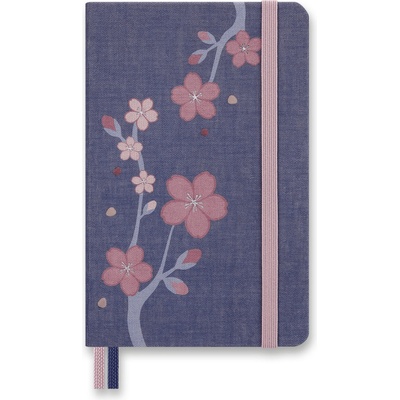 Moleskine Zápisník Sakura tvrdé desky A6 linkovaný – Hledejceny.cz