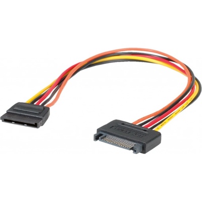 Roline Kabel napájecí SATA M - SATA F, prodlužovací, 30cm (11.03.1042) - 11.03.1042