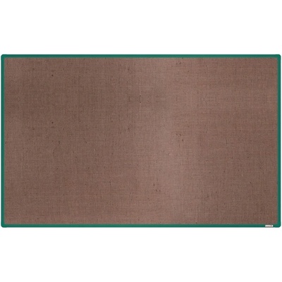 VMS Vision boardOK Jutová nástěnka se zeleným rámem Zelená 200 x 120 cm