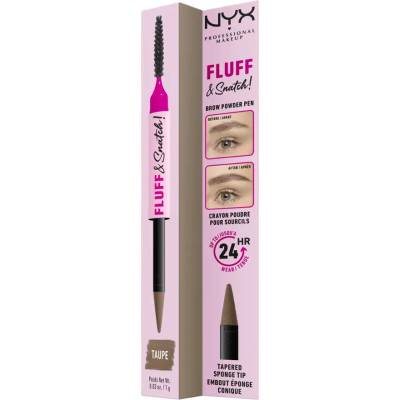 Nyx professional makeup Fluff & Snatch!, Brow Powder Pen pTaupe, 1 g – Hledejceny.cz