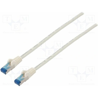 Goobay 69361 Patch S/FTP Kat: 6a RJ45 vidlice z obou stran lanko Cu