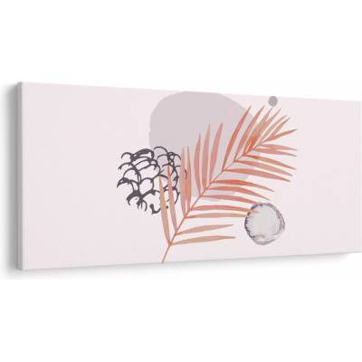 Obraz - Fialový minimalizmus N⁰3, jednodielne 250x125 cm