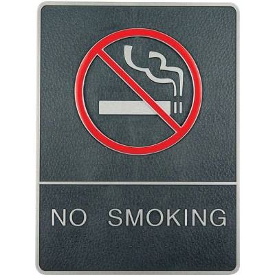 A-Z Reklama CZ Plastický rámeček s Braillovým písmem NO SMOKING – kód TDFY090002