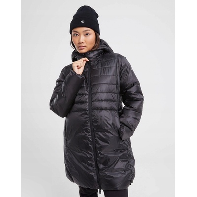 Champion 3/4 Hooded Polyfilled jacket čierna