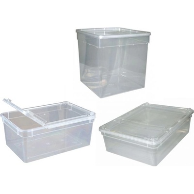 BraPlast plastové terárium velké 5,8 l, 18,5x18,5x19 cm