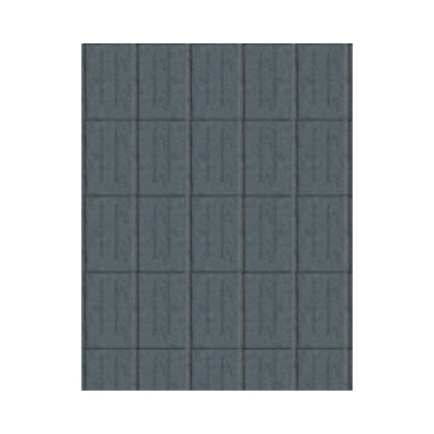 Prefa Falcovaná taška 600 x 420 Základní šablona stucco P.10 břidlicově šedá