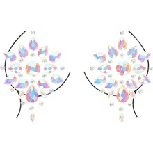 Ouch! Glow in the Dark Body Jewelry Stickers Nipples OU853GLO