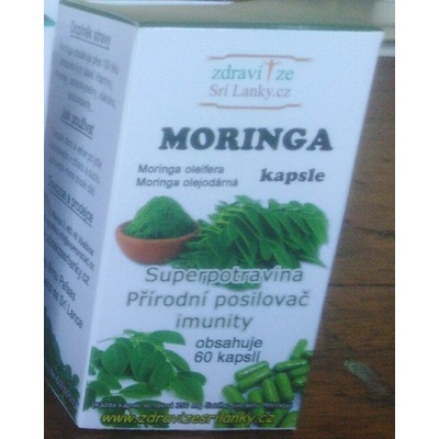 Zdraví ze Srí Lanky Moringa 60 kapslí