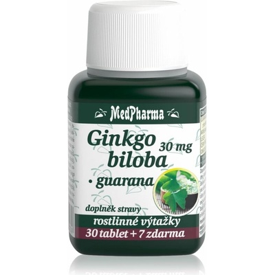MedPharma Ginkgo biloba 30 mg guarana 37 tablet