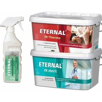 Austis Eternal set 0,5 kg odstraňovač plísní + 4 kg In Therno + 4 kg In Steril