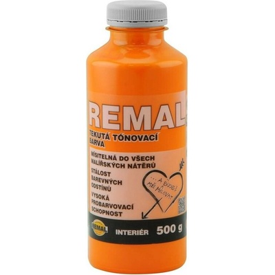 Remal tekutá tónovacia farba pomaranč 500 g
